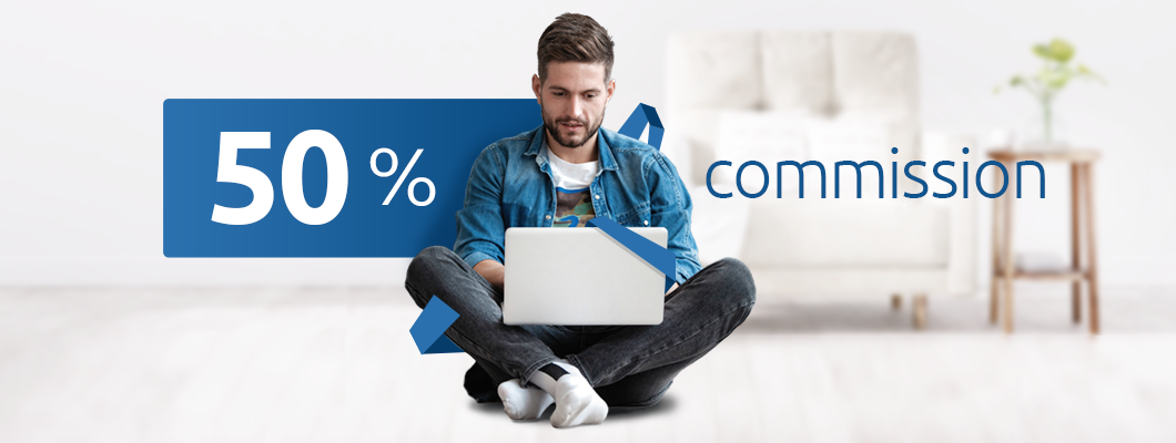 50% prowizji w programie partnerskim netart.com