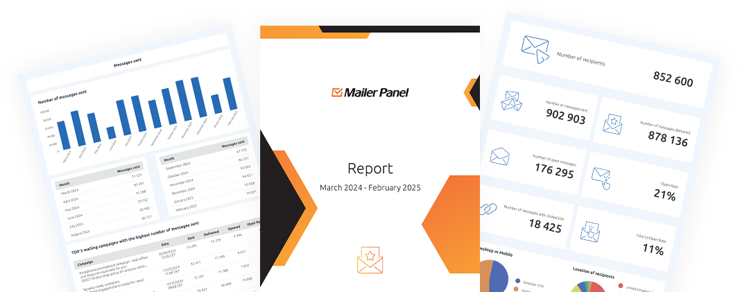 Statistics and reports